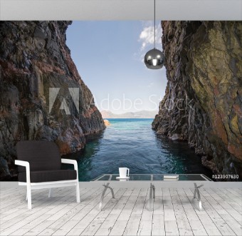 Picture of Rocky passage in the Gulf of Porto
